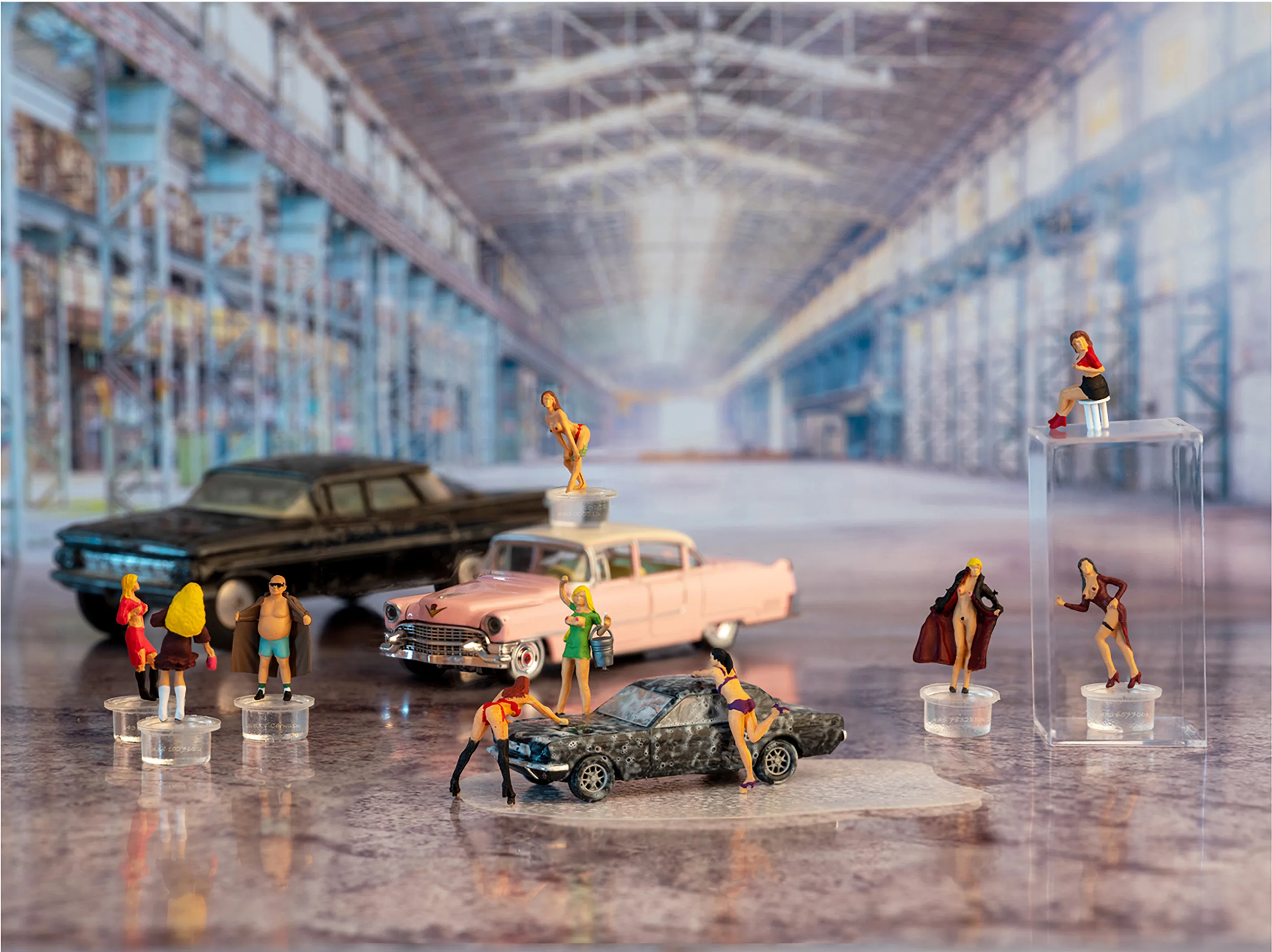 Carwash in armfactory