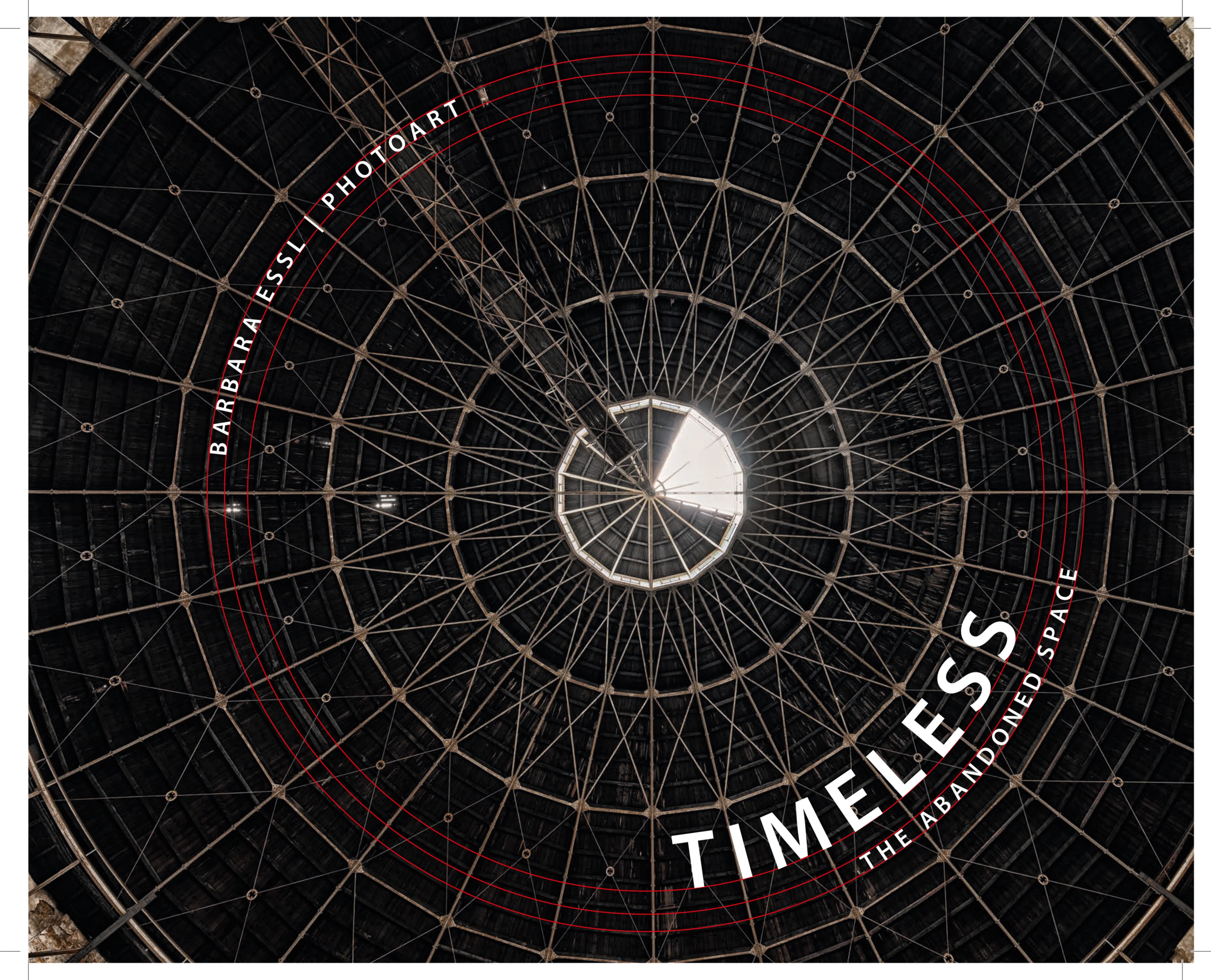 Timeless — The Abandoned Space. Cover of the artist book by Barbara Essl.